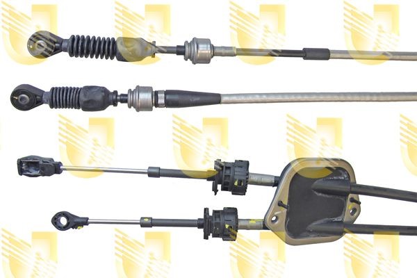 UNIGOM 491951 Cable, manual transmission YARIS 1.3 (SCP12_, SCP13_) 87 PS Petrol 2005