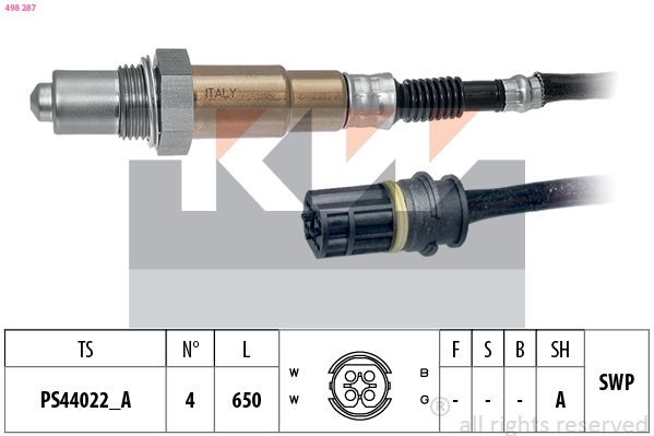 KW Lambda andur Artikli number: 498 287 soodsalt