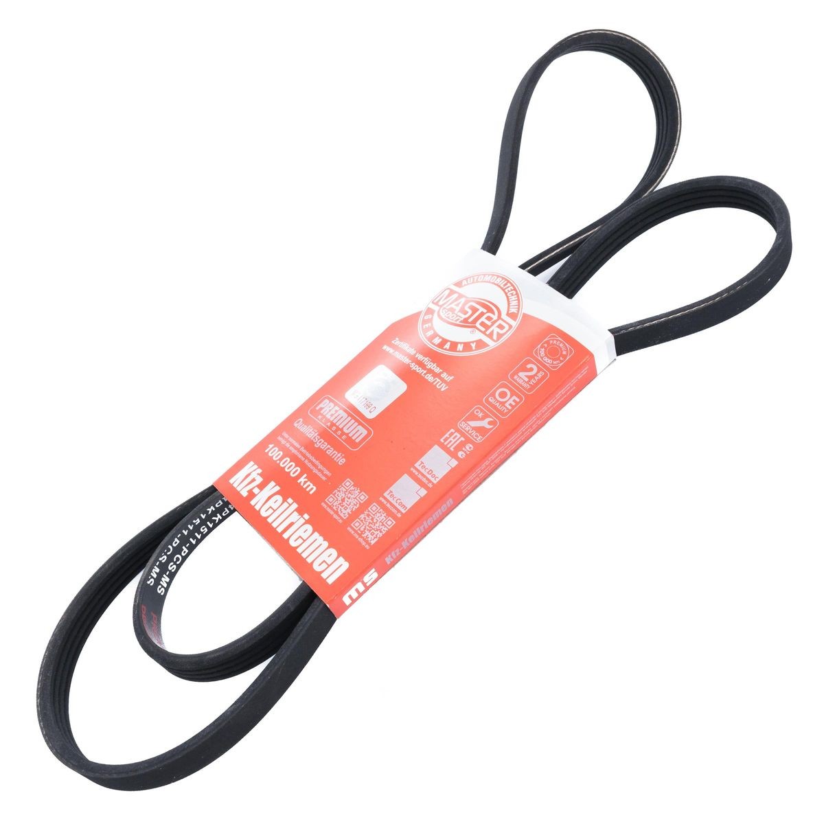 MASTER-SPORT Serpentine belt Article number: 4PK1511-PCS-MS cheaply