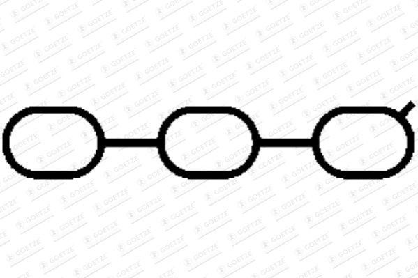 GOETZE Inlet manifold gasket Article number: 50-030668-00 cheaply