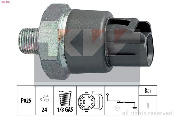 KW Oil Pressure Switch Article number: 500 188 cheaply