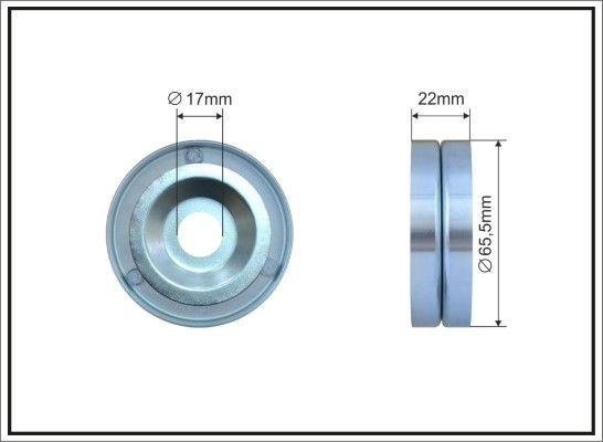 CAFFARO Tensioner pulley Article number: 500024 cheaply