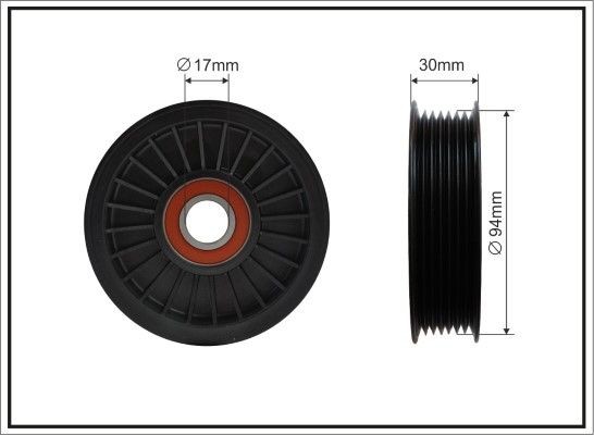 CAFFARO Tensioner pulley Article number: 500087 cheaply