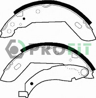 PROFIT Brake Shoe Set Article number: 5001-0183 cheaply