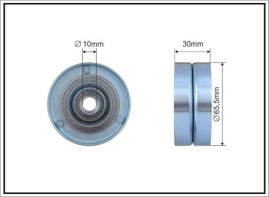 CAFFARO Deflection / Guide Pulley, v-ribbed belt Article number: 500368 cheaply