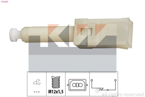 KW Brake Light Switch Article number: 510 087 cheaply