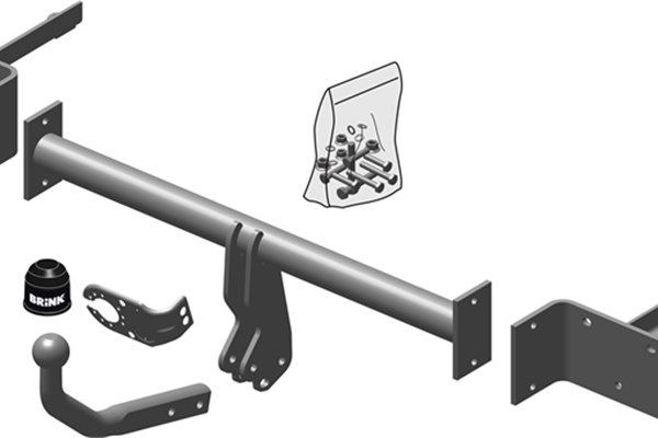 BRINK Trailer Hitch Article number: 510200 cheaply