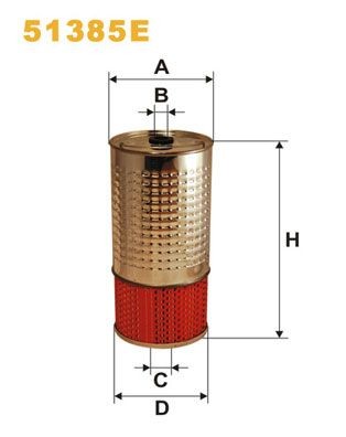 WIX FILTERS Oil filter Article number: 51385E cheaply
