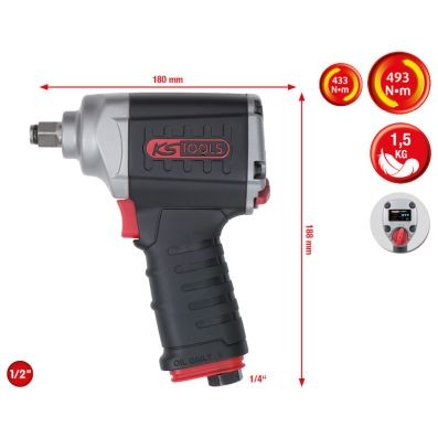 KS TOOLS Luftnøgle Varenummer: 515.1275 billige