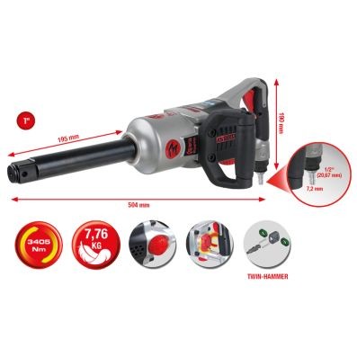 KS TOOLS Luftnøgle Varenummer: 515.3280 billige