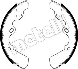 METELLI Brake Shoe Set Article number: 53-0190 cheaply