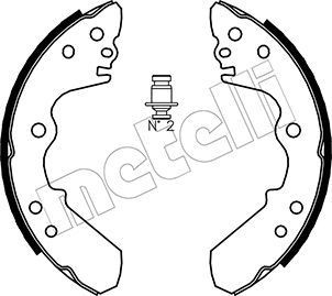 METELLI Brake Shoe Set Article number: 53-0192 cheaply