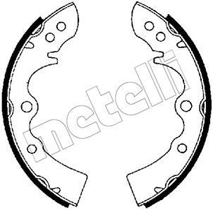METELLI Brake Shoe Set Article number: 53-0198 cheaply