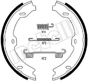 METELLI Handbrake shoes Article number: 53-0247K cheaply
