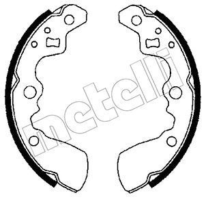 METELLI Brake Shoe Set Article number: 53-0398 cheaply