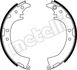METELLI Brake Shoe Set Article number: 53-0429 cheaply