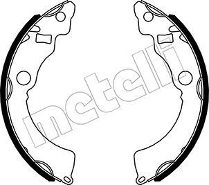 METELLI Brake Shoe Set Article number: 53-0521 cheaply