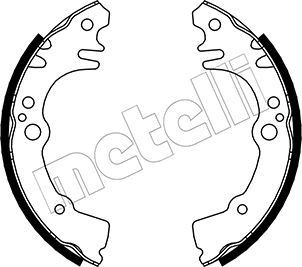 METELLI Brake Shoe Set Article number: 53-0547 cheaply