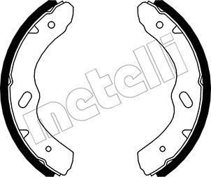 METELLI Brake Shoe Set Article number: 53-0573 cheaply