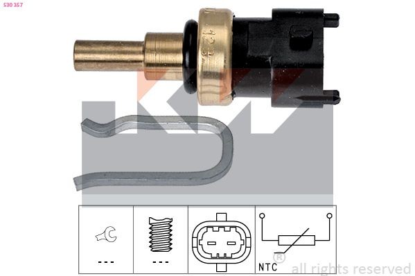 KW Sensor, coolant temperature Article number: 530 357 cheaply