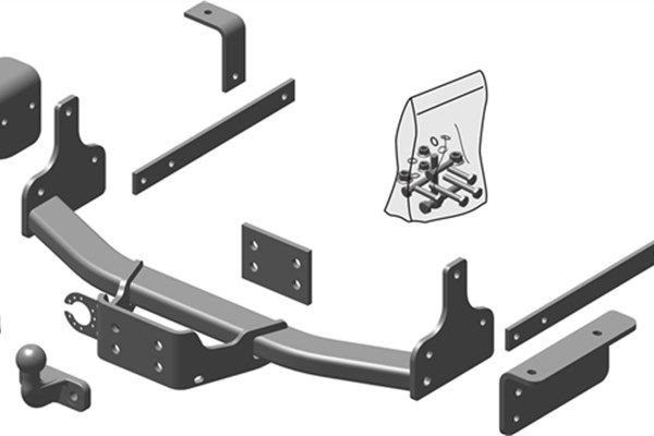 BRINK Trailer Hitch Article number: 532400 cheaply