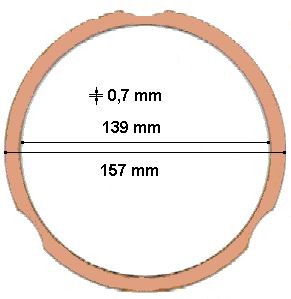 ELRING Pakning, cylinderforing Varenummer: 751.812 billige