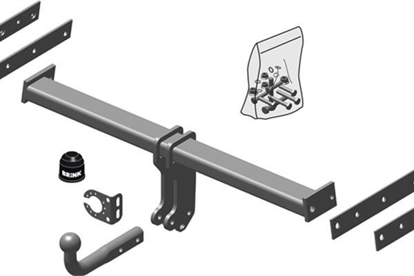 BRINK Trailer Hitch Article number: 533400 cheaply