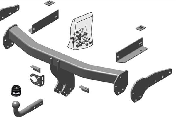 BRINK Trailer Hitch Article number: 541900 cheaply