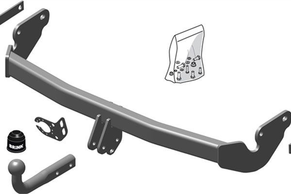 BRINK Trailer Hitch Article number: 545400 cheaply