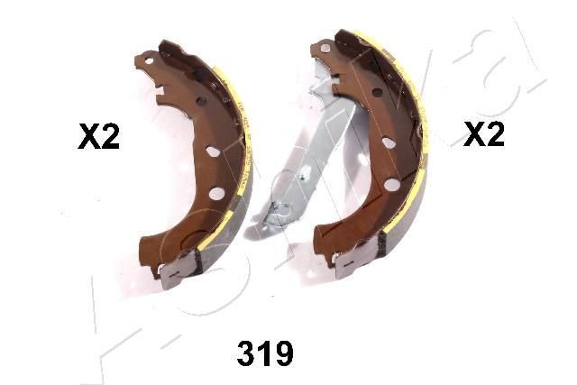 ASHIKA Brake Shoe Set Article number: 55-03-319 cheaply