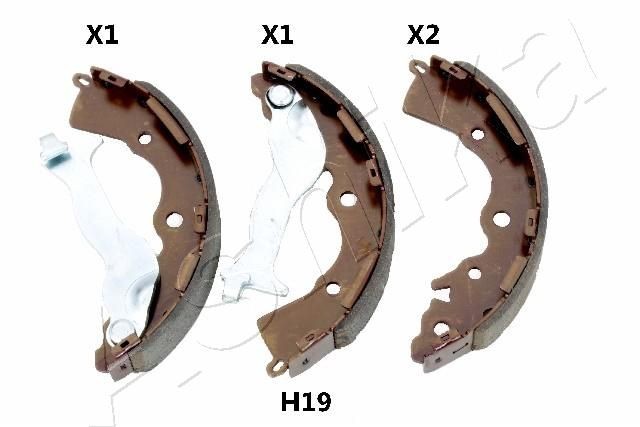 ASHIKA Brake Shoe Set Article number: 55-0H-H19 cheaply
