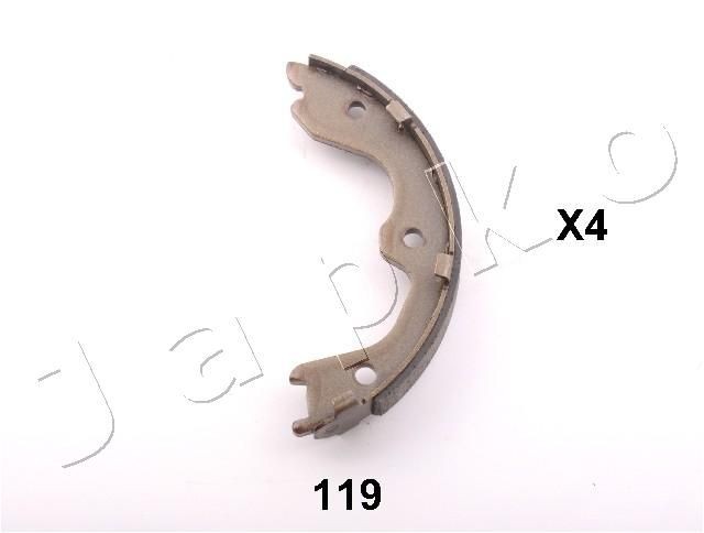 JAPKO Handbrake shoes Article number: 55119 cheaply