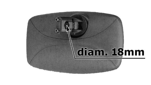 IPARLUX Wide-angle mirror Article number: 57422019 cheaply