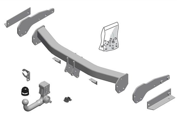 BRINK Trailer Hitch Article number: 583300 cheaply