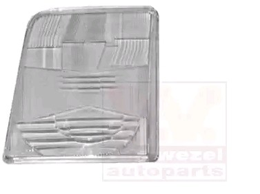VAN WEZEL 5877977 Headlight lens LT 2.5 TDI 90 PS Diesel 2006