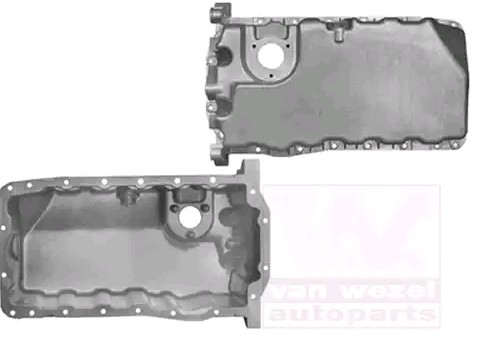 VAN WEZEL Oil sump Article number: 5896070 cheaply