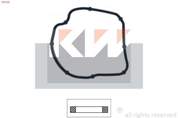 KW Gasket, thermostat Article number: 590 645 cheaply