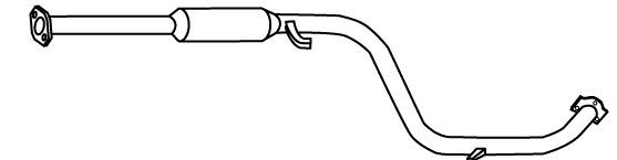 VEGAZ Middle silencer Article number: MIS-106 cheaply