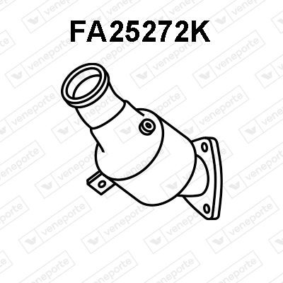 VENEPORTE Catalytic converter Article number: FA25272K cheaply