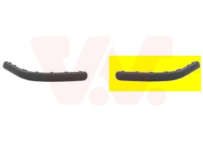 VAN WEZEL 5888556 Bumper moulding GOLF 2.3 V5 150 PS Petrol 2005