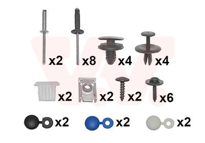VAN WEZEL Mounting Kit, bumper Article number: 4042794 cheaply