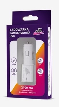 BRUMM Automobilinis įkroviklis prekės numeris: ACBRLAD02B nebrangu