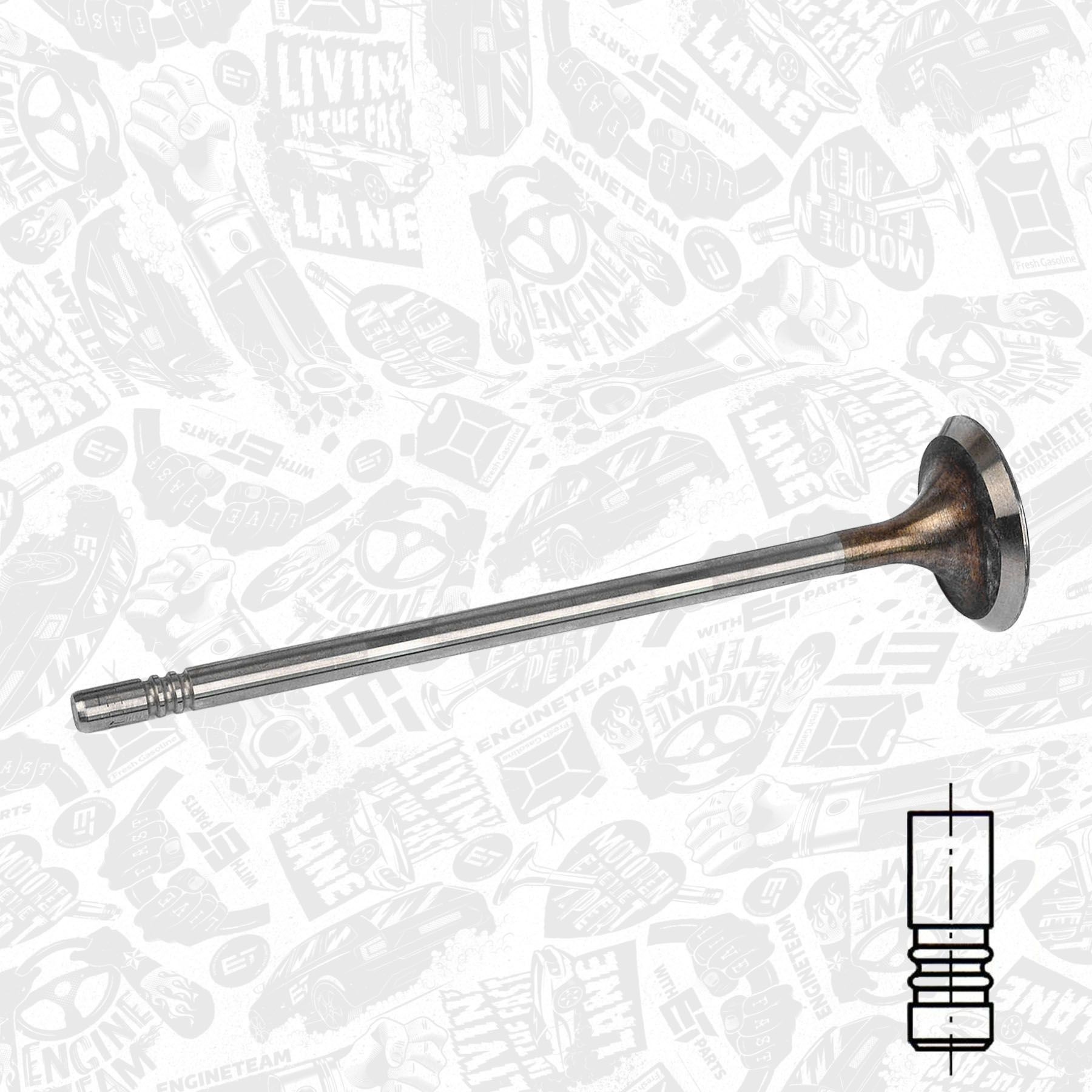 ET ENGINETEAM Inlet valve Article number: VI0170 cheaply