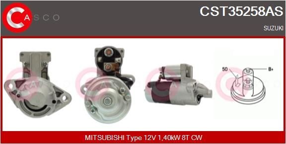 CASCO CEF70004AS Electric Motor, radiator fan C-ELYSEE 1.6 VTi (DDNFP0, DDNFP6, DDNFP9) 115 PS Petrol