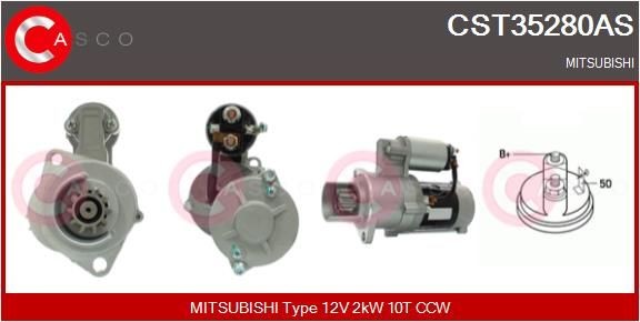CASCO CEF70304AS Electric Motor, radiator fan C-ELYSEE 1.6 VTi (DDNFP0, DDNFP6, DDNFP9) 115 PS Petrol