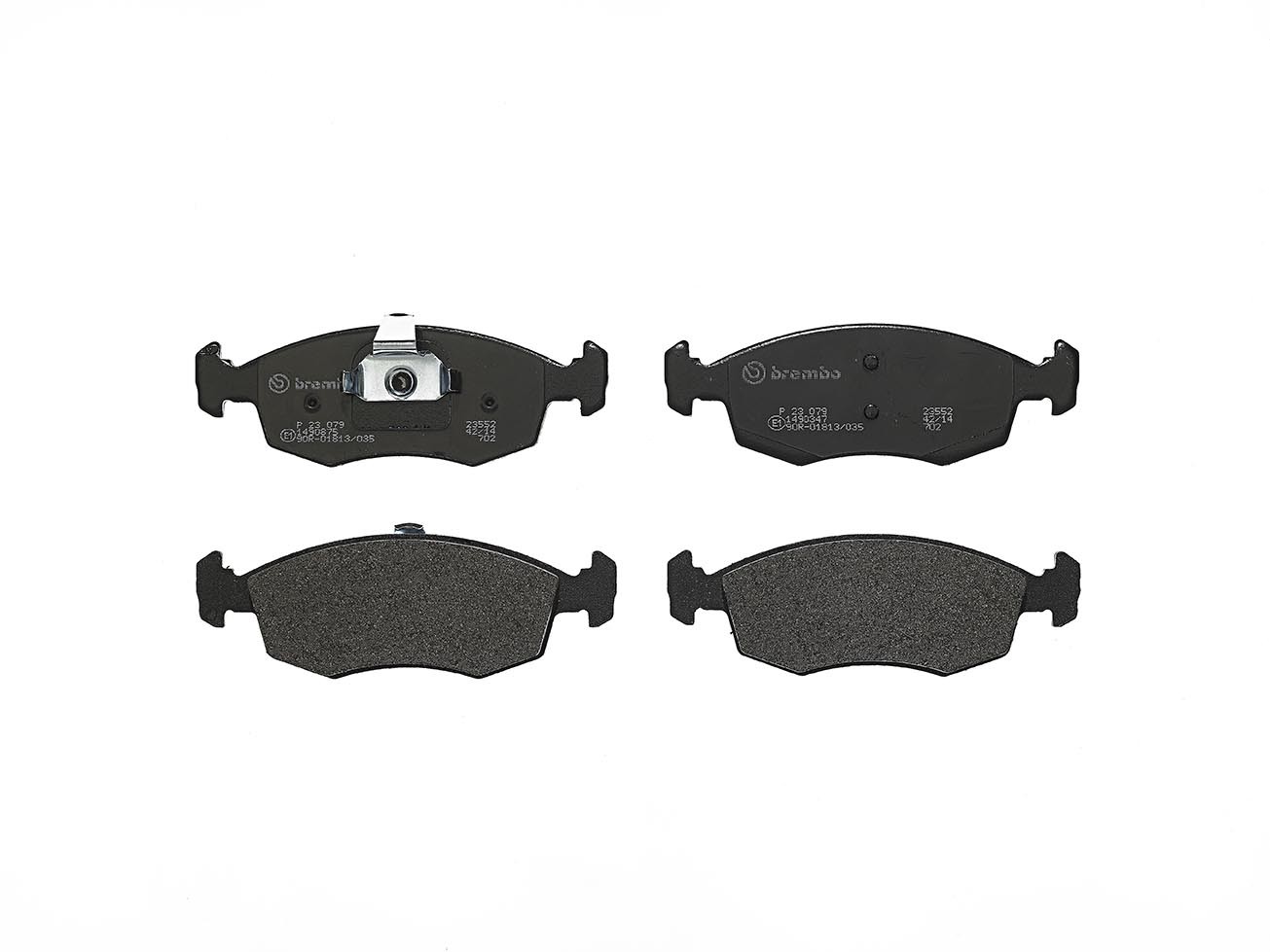 BREMBO Brake pad set Article number: P 23 079 cheaply