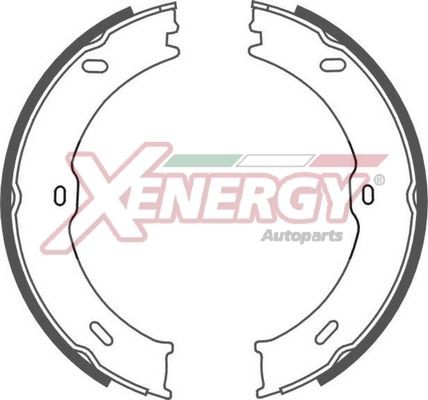 AP XENERGY Brake Shoe Set Article number: X50467 cheaply