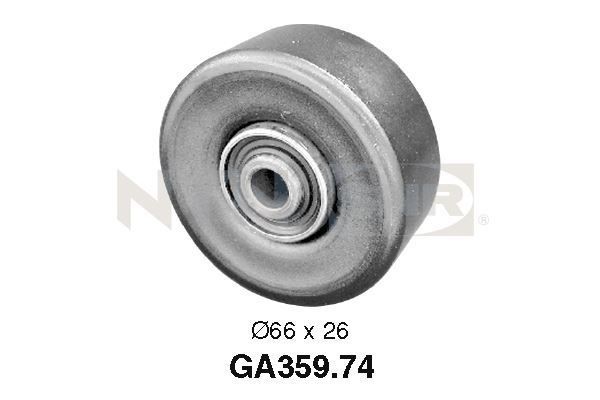 SNR Deflection / Guide Pulley, v-ribbed belt Article number: GA359.74 cheaply