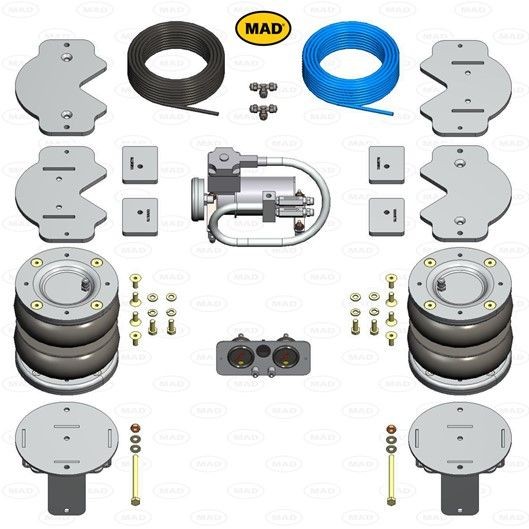 MAD Air Spring, suspension Article number: NR-097024-C cheaply