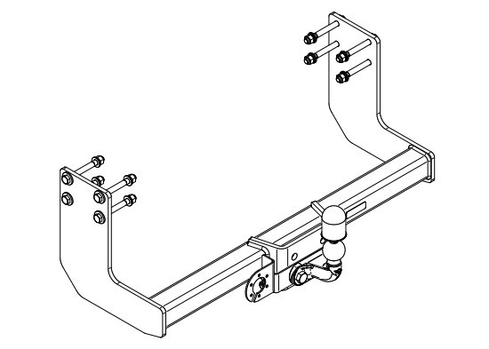 STEINHOF Trailer Hitch Article number: M-181 cheaply